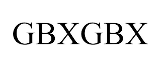 GBXGBX