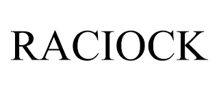 RACIOCK