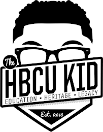 THE HBCU KID EDUCATION HERITAGE LEGACY EST. 2016