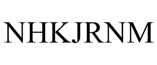 NHKJRNM