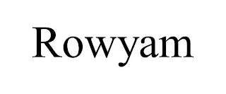 ROWYAM