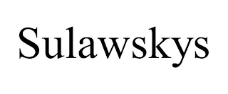 SULAWSKYS