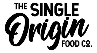 THE SINGLE ORIGIN FOOD CO.