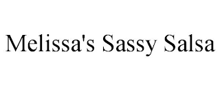 MELISSA'S SASSY SALSA