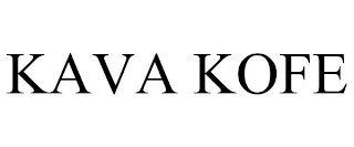 KAVA KOFE