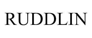RUDDLIN