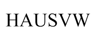 HAUSVW