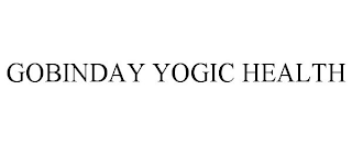 GOBINDAY YOGIC HEALTH