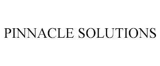 PINNACLE SOLUTIONS