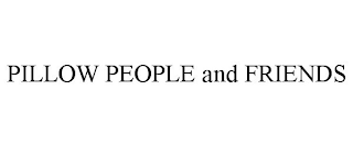 PILLOW PEOPLE AND FRIENDS