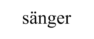 SÄNGER