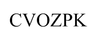 CVOZPK