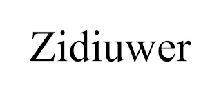 ZIDIUWER