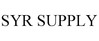 SYR SUPPLY