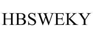 HBSWEKY