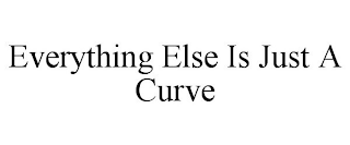 EVERYTHING ELSE IS JUST A CURVE