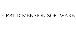 FIRST DIMENSION SOFTWARE