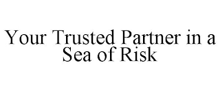 YOUR TRUSTED PARTNER IN A SEA OF RISK