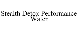 STEALTH DETOX PERFORMANCE WATER