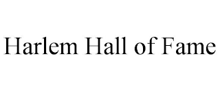 HARLEM HALL OF FAME