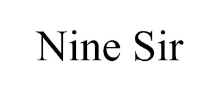 NINE SIR