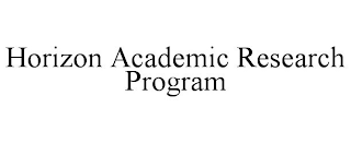 HORIZON ACADEMIC RESEARCH PROGRAM