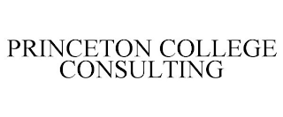 PRINCETON COLLEGE CONSULTING