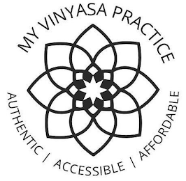 MY VINYASA PRACTICE AUTHENTIC ACCESSIBLE AFFORDABLE