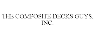 THE COMPOSITE DECKS GUYS, INC.