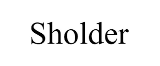 SHOLDER