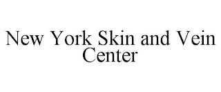 NEW YORK SKIN AND VEIN CENTER