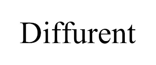 DIFFURENT