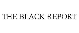 THE BLACK REPORT