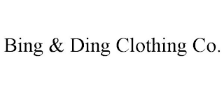 BING & DING CLOTHING CO.