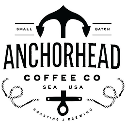 ANCHORHEAD COFFEE CO SMALL BATCH SEA USA ROASTING & BREWING