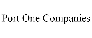 PORT ONE COMPANIES