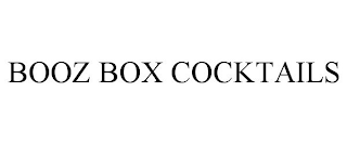 BOOZ BOX COCKTAILS