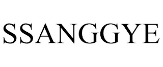 SSANGGYE
