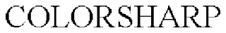 COLORSHARP