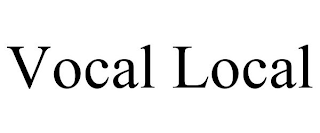 VOCAL LOCAL