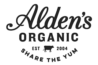 ALDEN'S ORGANIC SHARE THE YUM EST 2004