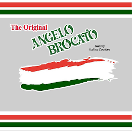 THE ORIGINAL ANGELO BROCATO QUALITY ITALIAN COOKIES