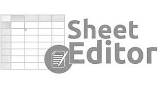 SHEET EDITOR