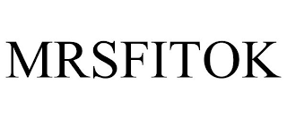 MRSFITOK