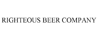 RIGHTEOUS BEER COMPANY