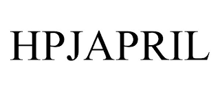HPJAPRIL