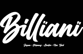 BILLÏANÏ JAPAN · GERMANY · LONDON · NEW YORK