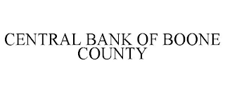 CENTRAL BANK OF BOONE COUNTY