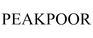 PEAKPOOR
