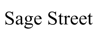 SAGE STREET